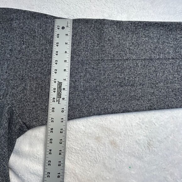 Piazza Sempione Womens Audrey Virgin Wool Blend Pants Size 46 Gray Made In Italy - Picture 9 of 9